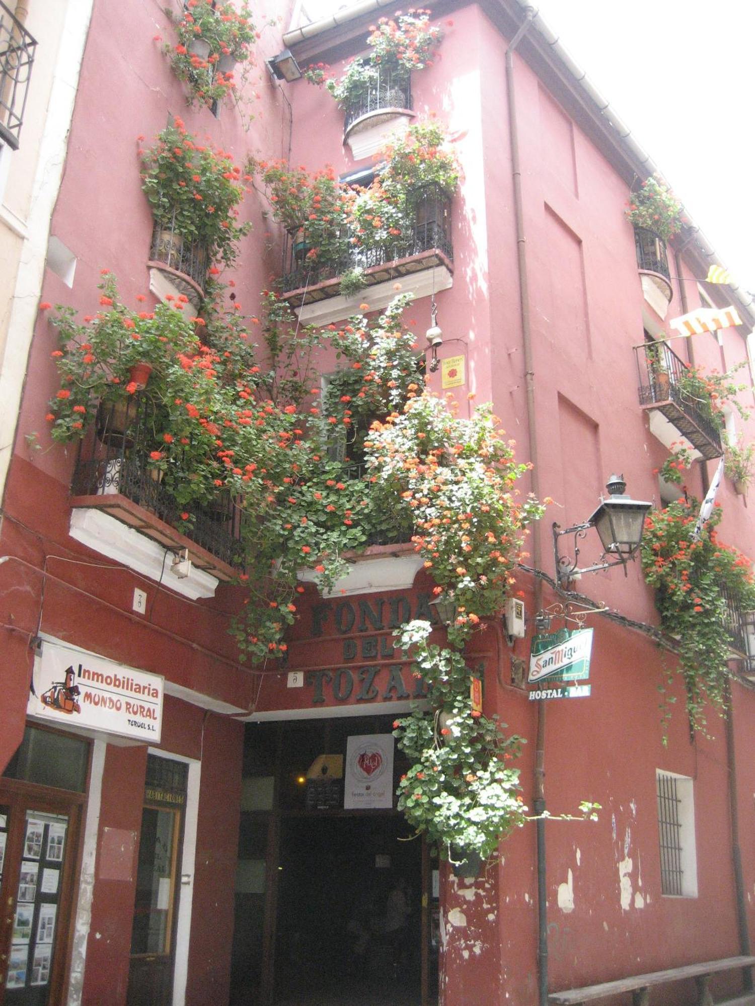 Hotel Fonda Del Tozal Teruel Exterior foto
